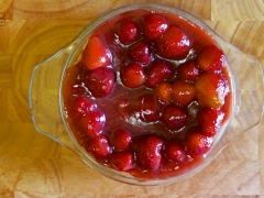 Strawberry cheesecake
