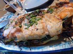 Herb and Garlic BBQ Salmon